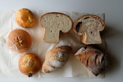 パン屋キボシのパン1