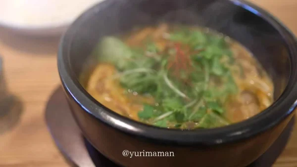 チキンと野菜たっぷり！salan salanのレギュラースープカレー（新居浜ランチ）2