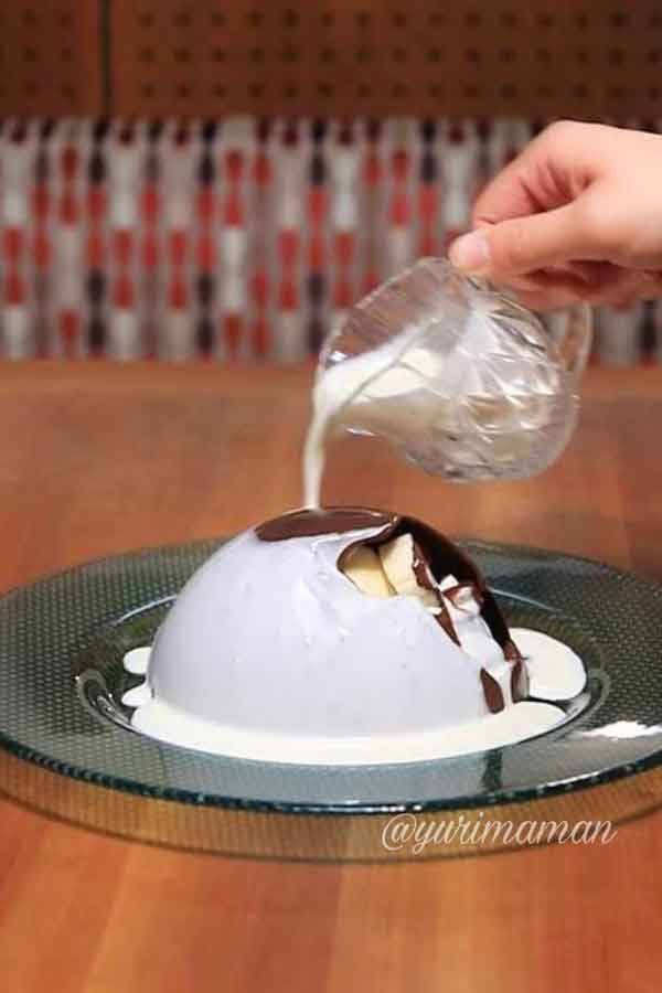 アネットのビックリチョコパンケーキ（松山市カフェ）