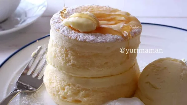 今治市cafe viboの雲のパンケーキ2