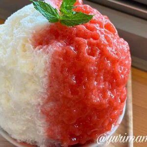 クマカフェのかき氷（久万高原町）サムネイル画像