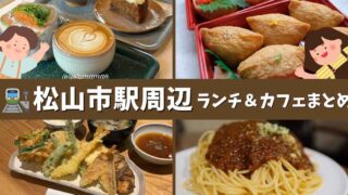 松山市駅ランチ・カフェまとめ｜徒歩圏内で楽しめるおすすめグルメ｜サムネイル画像