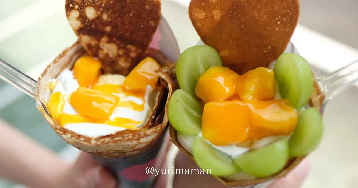 カルルトラックの季節限定クレープ｜サムネイル画像