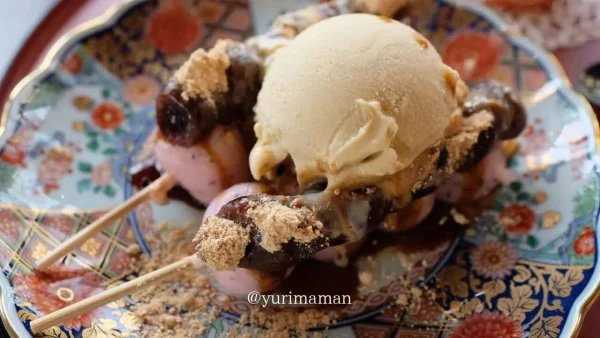 どうごゆけむりかふぇ(道後カフェ)みたらしじぇらーとセット2 - ゆりママんブログ どうごゆけむりかふぇ(道後カフェ)みたらしじぇらーとセット2