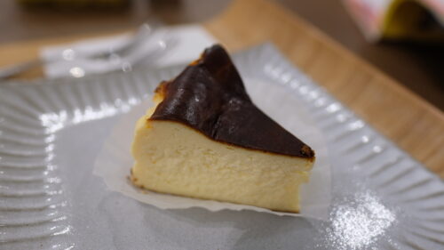 MORICAFE_バスクチーズケーキ