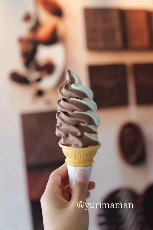 宇和島きさいや広場で食べたロイズのソフトクリーム - ゆりママんブログ 宇和島きさいや広場で食べたロイズのソフトクリーム
