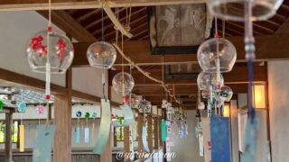 松前町・高忍日賣神社の風鈴回廊_サムネイル画像