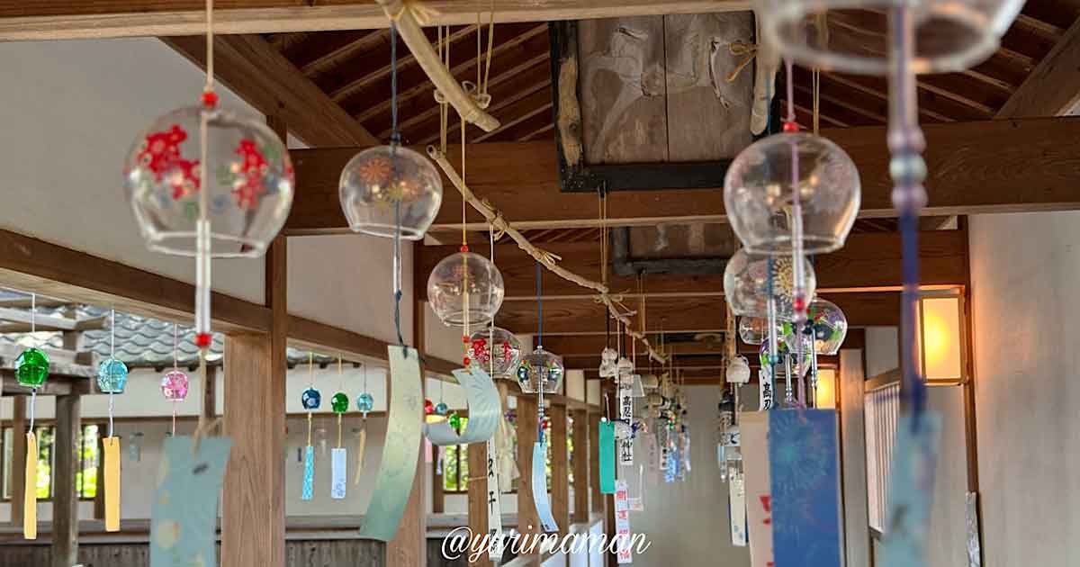 松前町・高忍日賣神社の風鈴回廊_サムネイル画像
