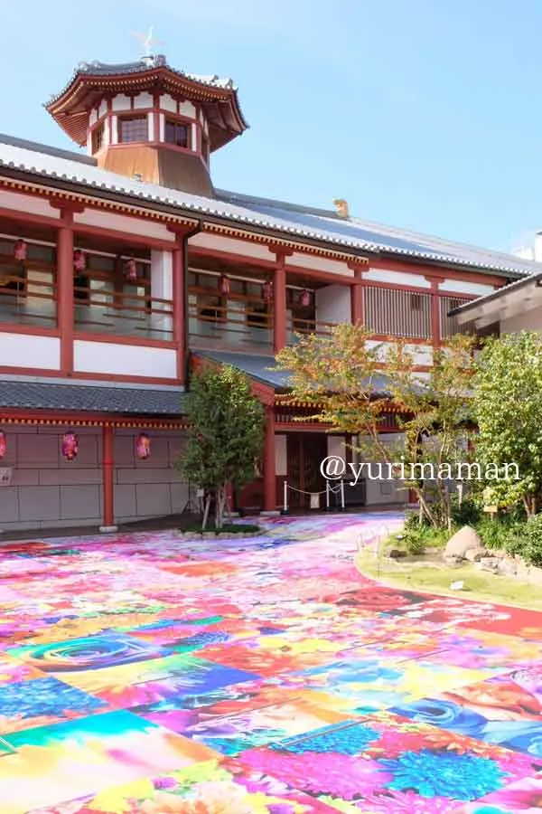 飛鳥乃湯泉アートパネル_2021年に実施されたイベントの様子