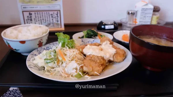 ばぁばのお昼ごはん チキン南蛮定食 新居浜市ランチ3 - ゆりママんブログ ばぁばのお昼ごはん チキン南蛮定食 新居浜市ランチ3