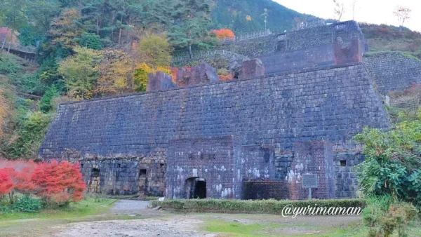 東平エリア（東予のマチュピチュ）で見る産業遺産と紅葉の景色2