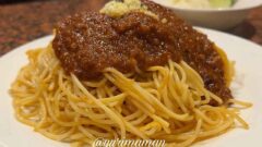 でゅえっと（松山市駅ランチ）人気のミートソーススパゲッティー｜サムネイル画像