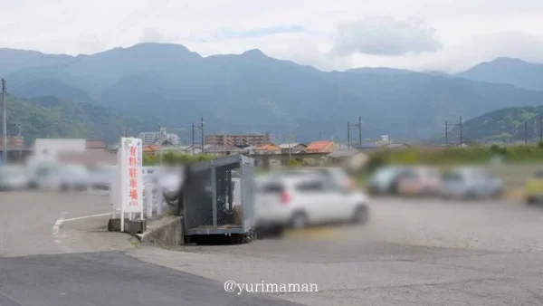 禎祥寺の臨時駐車場1