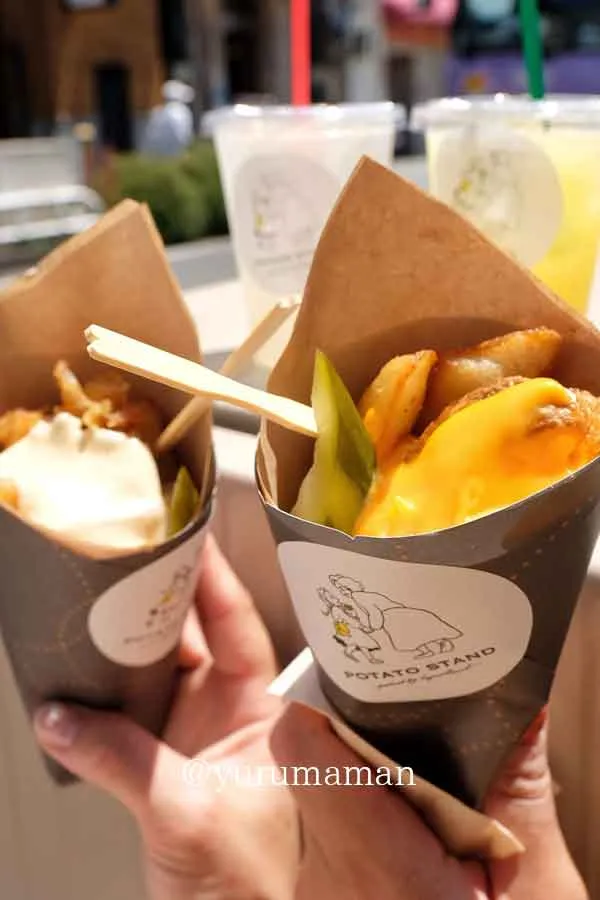 POTATOSTANDの北海道産じゃがいものフレンチフライ1