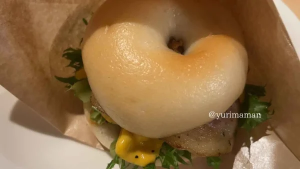 ベーグルサンドランチ｜宇和島のカフェにて2