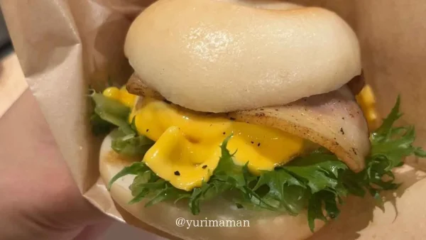 ベーグルサンドランチ｜宇和島のカフェにて3