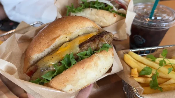 チーズバーガーランチ(the park M’s coffee)1 - ゆりママんブログ チーズバーガーランチ(the park M’s coffee)1