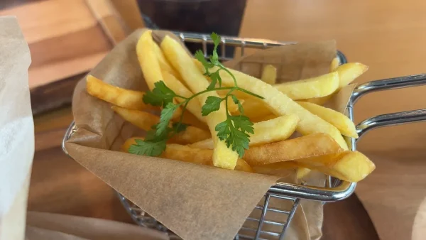 チーズバーガーランチについてくるフライドポテト - ゆりママんブログ チーズバーガーランチについてくるフライドポテト