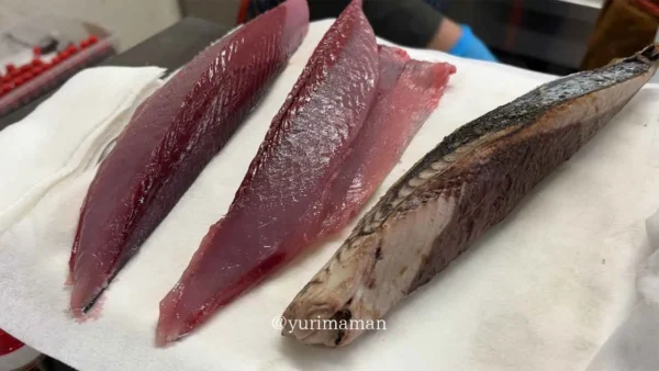 かつお工房さかせんで扱っていたかつおのたたき