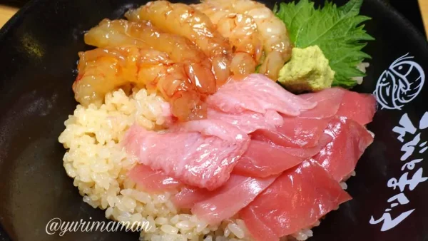 閉店｜えびとまぐろ（新居浜市）えびまぐろ丼