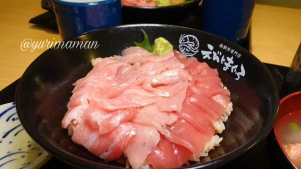 閉店｜えびとまぐろ（新居浜市）だてまぐろ丼