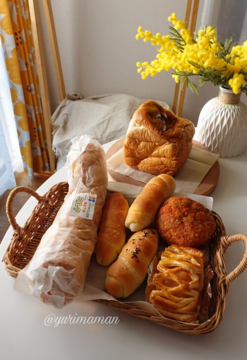 sansanパン工房のパン1