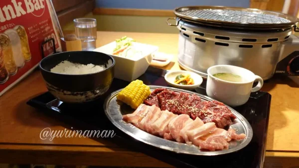 藤田商店焼肉ランチ（新居浜市）1
