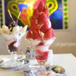 喫茶モンブランのいちごパフェ（八幡浜市）サムネイル画像