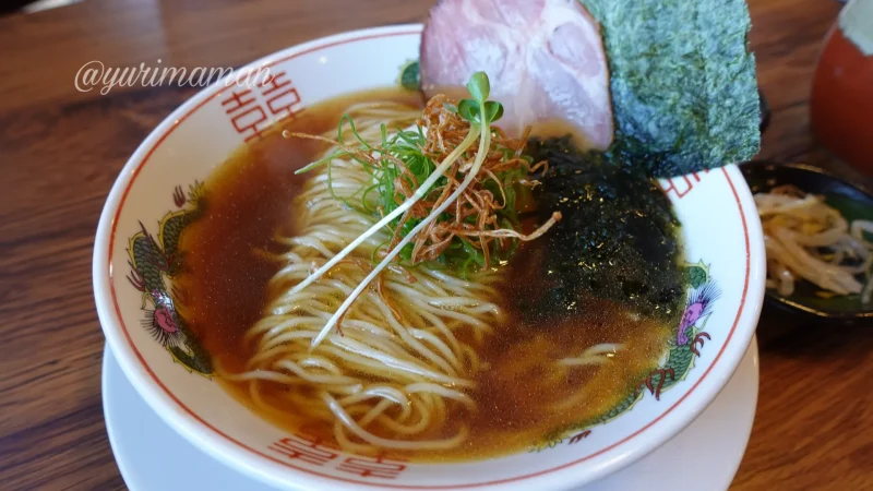 地鶏醤油ラーメン1