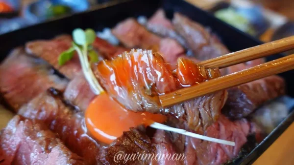焼肉ちかきのお肉を使った肉重ランチ、畑寺の旧店舗「焼鳥ちかき狼煙」で提供2