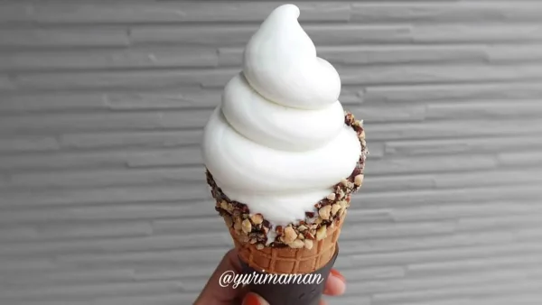 フォーチュンアイスクリーム（松山市保免西）ソフトクリーム1