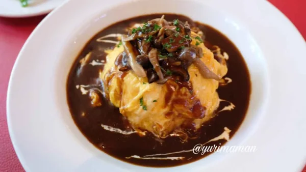 グラッチャーノのふわとろオムライスランチ（今治市）
