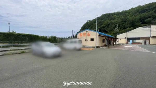 櫛生しょうぶ園（大洲市）駐車場