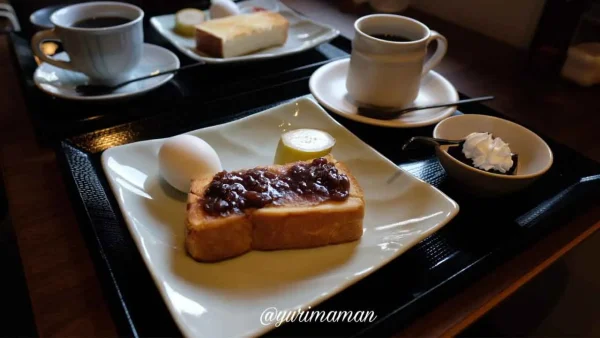 松前町のカフェ「ジャカランダコーヒー」でモーニング