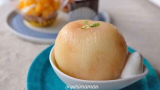 パティスリージュリアンのまるごともも(桃)ケーキ - ゆりママんブログ パティスリージュリアンのまるごともも(桃)ケーキ