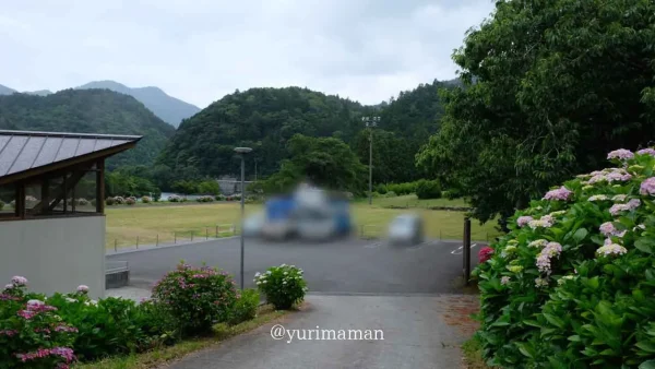 下長瀬あじさい公園（四国中央市）駐車場