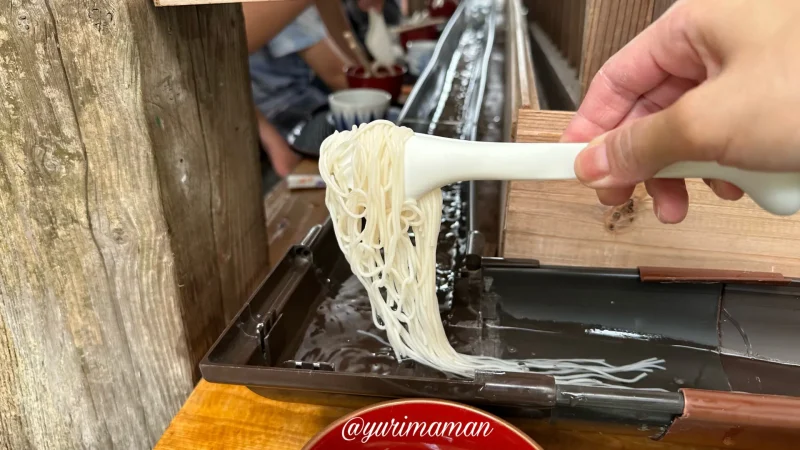 坪内家流しそうめん11