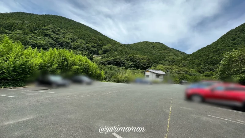 平家谷そうめん流し駐車場2