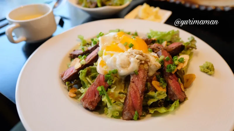 鉄板ダイニングゆうステーキ丼ランチ1