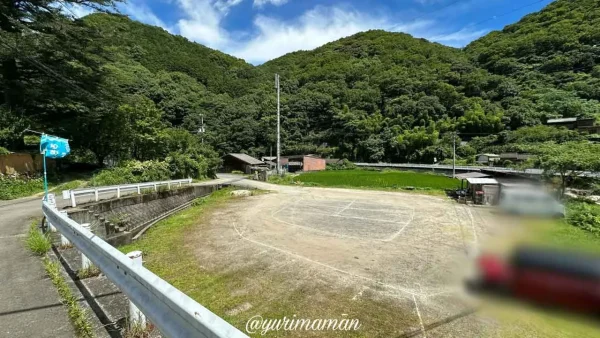 坪内家流しそうめん専用駐車場（砥部町）