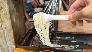 坪内家流しそうめん砥部町サムネイル画像