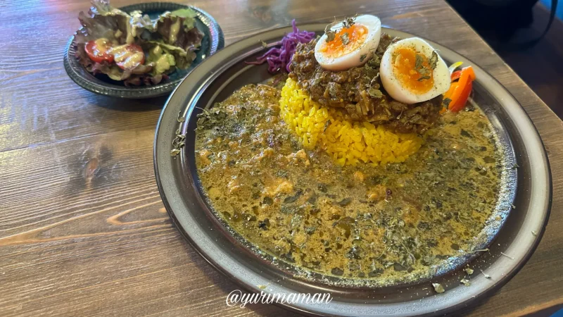 モネノニワ松山_スパイスカレーランチ1