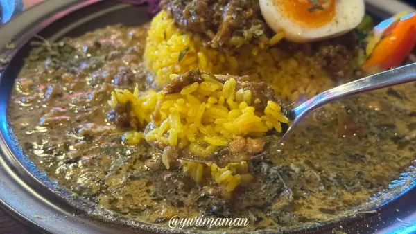 モネノニワ（松山市三番町）スパイスカレーランチ2