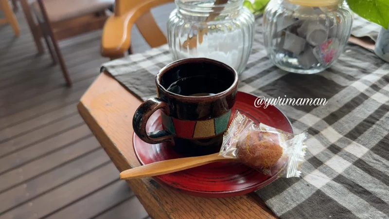 カフェテラスもも松山_コーヒー1