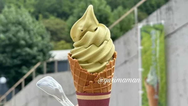 道の駅霧の森で味わえる抹茶ソフト - ゆりママんブログ 道の駅霧の森で味わえる抹茶ソフト
