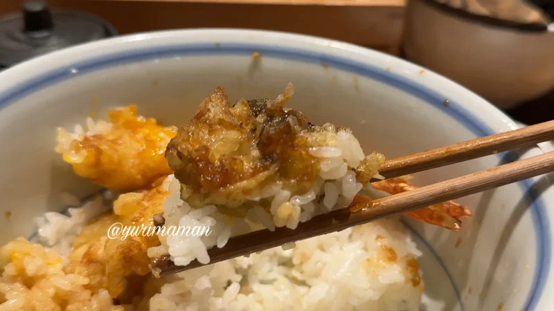 天よし宇和島_特製天丼3