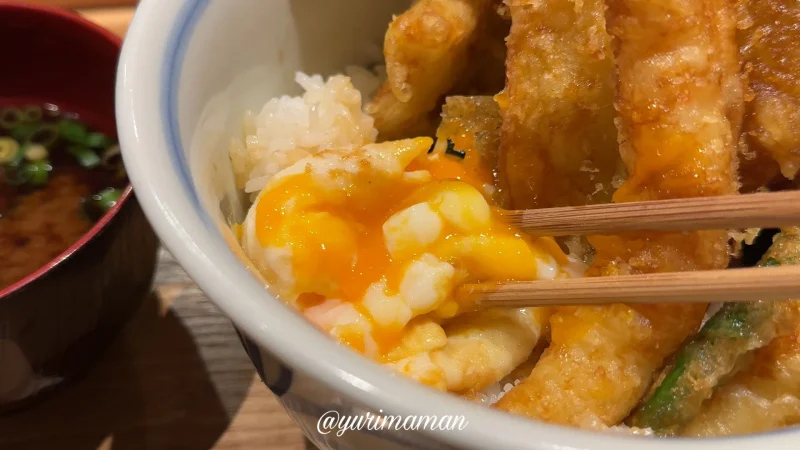 天よし宇和島_特製天丼4