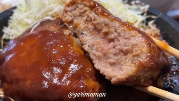 焼肉ちかき本店の人気ランチメニュー「ハンバーグ」3 - ゆりママんブログ 焼肉ちかき本店の人気ランチメニュー「ハンバーグ」3