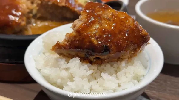 焼肉ちかき本店の人気ランチメニュー「ハンバーグ」4 - ゆりママんブログ 焼肉ちかき本店の人気ランチメニュー「ハンバーグ」4