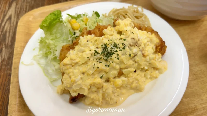 さくら食堂松山ランチ_チキン南蛮定食2